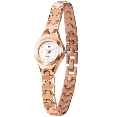 Watch with a Round Waterproof and a and Stylish Analog Features a Quartz Movement and Rose Gold Perfect As a Gift for or Women's Bracelet/bangle Thin,