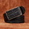 Genuine Leather Belt First Layer Cowhide Belt Cow Leather Men Belt Needle Buckle Waist Belt Black/coffee Designer Belt for Men
