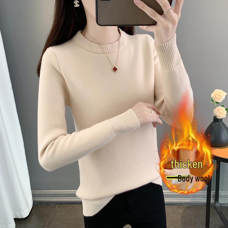 2025 Women's Plus Size Velvet Sweater: Cozy, Thick, Slimming Autumn/Winter Top