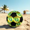 SIZE 5 León FC Soccer Ball Colorful All Ages Machine Stitched PVC Competition Ready Durable High-Bounce