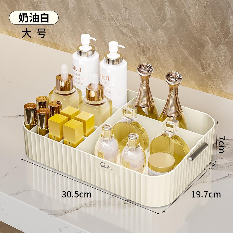 Household Cosmetics Storage Box, Lipstick And Skincare Shelf, Desktop Makeup Box, Dressing Table And Bathroom Suitable