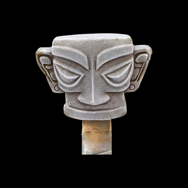 Sanxingdui Mask Cultural Creative Ice Cream Mold