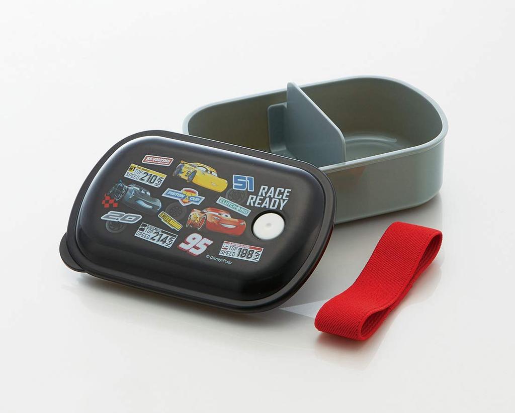 Skater Antibakteriální obědový box s integrovaným obalem pro auta Fluffy 380 ml 21 Disney PAL4AG Ag+