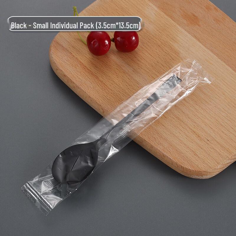 ZISIZ Disposable Golden Turtle Spoons