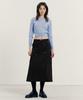 OIOI COLLECTION New Daily Cargo Skirt_Black