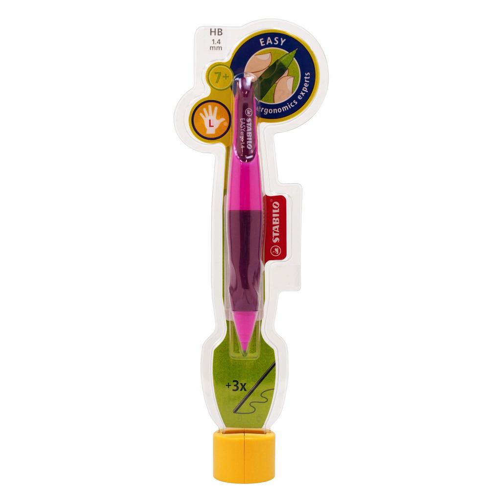 Stabilo Easy Ergo Druckbleistift, 1,4 mm, Linkshänder, 7881-004, Grün