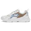 Li Ning Cloud Sea Textile, Synthetic Leather Slip Resistant Abrasion Resistant Low Top Sports Casual Shoes Men's AGCT153-3