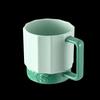 Starbucks Geometryczny Zielony Ceramiczny Kubek 450ml