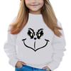 Christmas Day Girls Round Neck Pullovers For Kids Printed Baby Tops