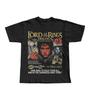 Lord Of The Rings Trilogy Vintage Graphic Tee Peter Jackson Epic Film Shirt 2026 Summer Unisex Unisex Cotton Unisex Y2k Tshirt