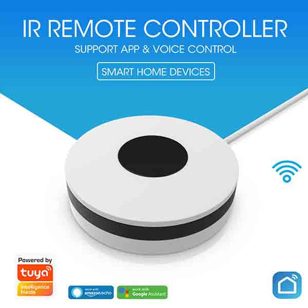 Universal WiFi Tuya Smart IR Remote Controller APP Remote Control Works With Alexa Google Home Smart Home Automation
