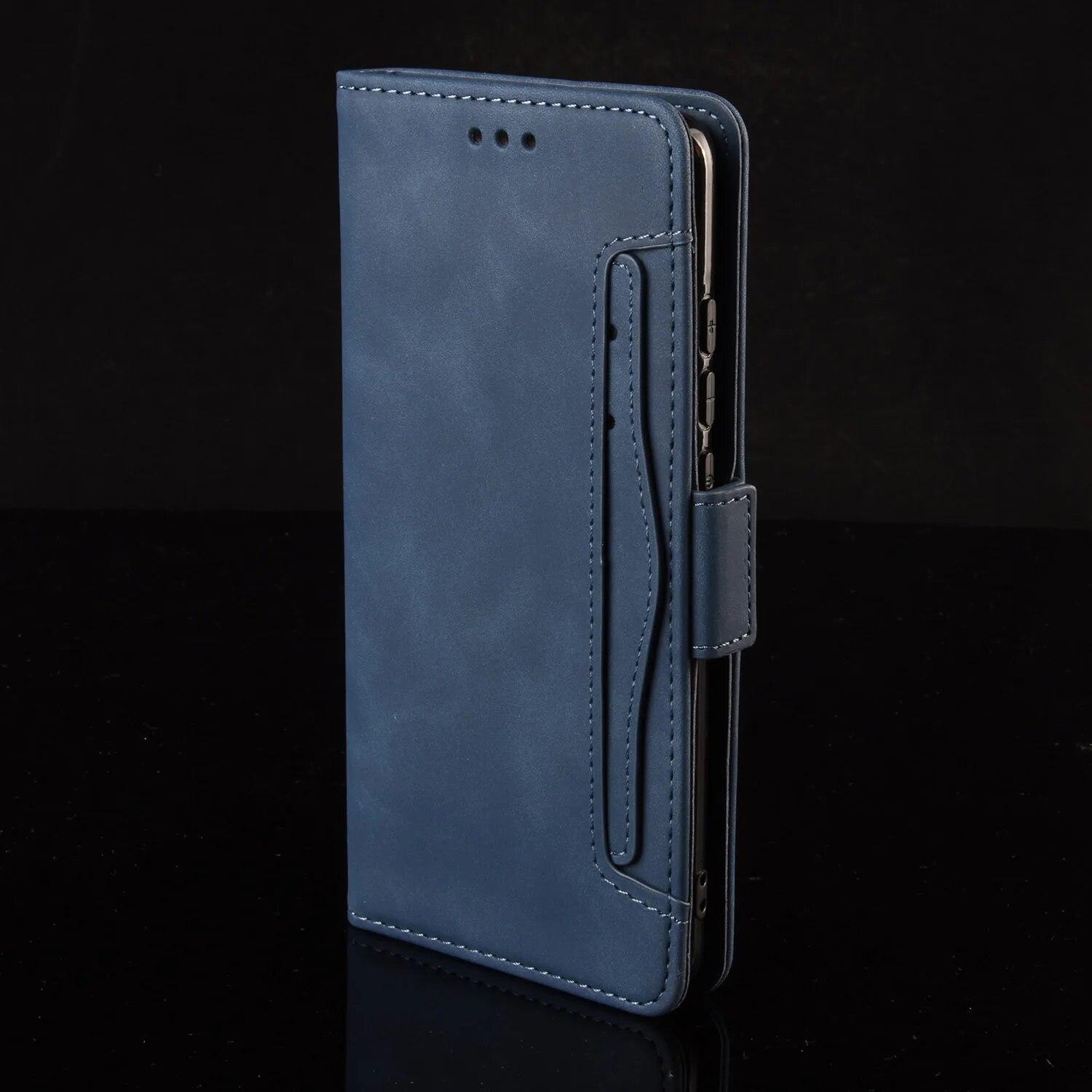 KEJI Cover Portafoglio In Pelle Per Motorola Moto G53 5G, Custodia A Libro Con Supporto E Chiusura Magnetica, Rossa - 3