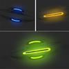 8Pcs/Set Reflective Car Door Guard Self-Adhesive Door Handle Protective Film  Driving Safety