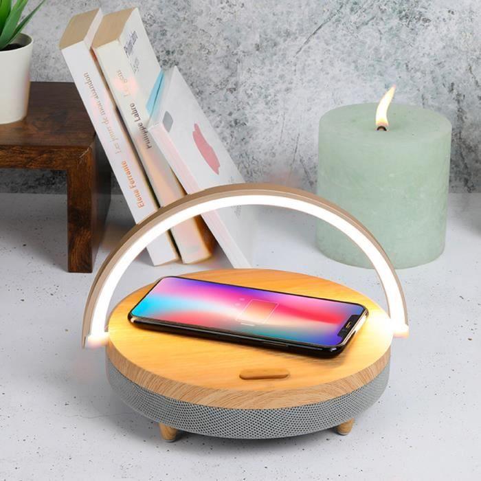 Lampe de chevet enceinte led