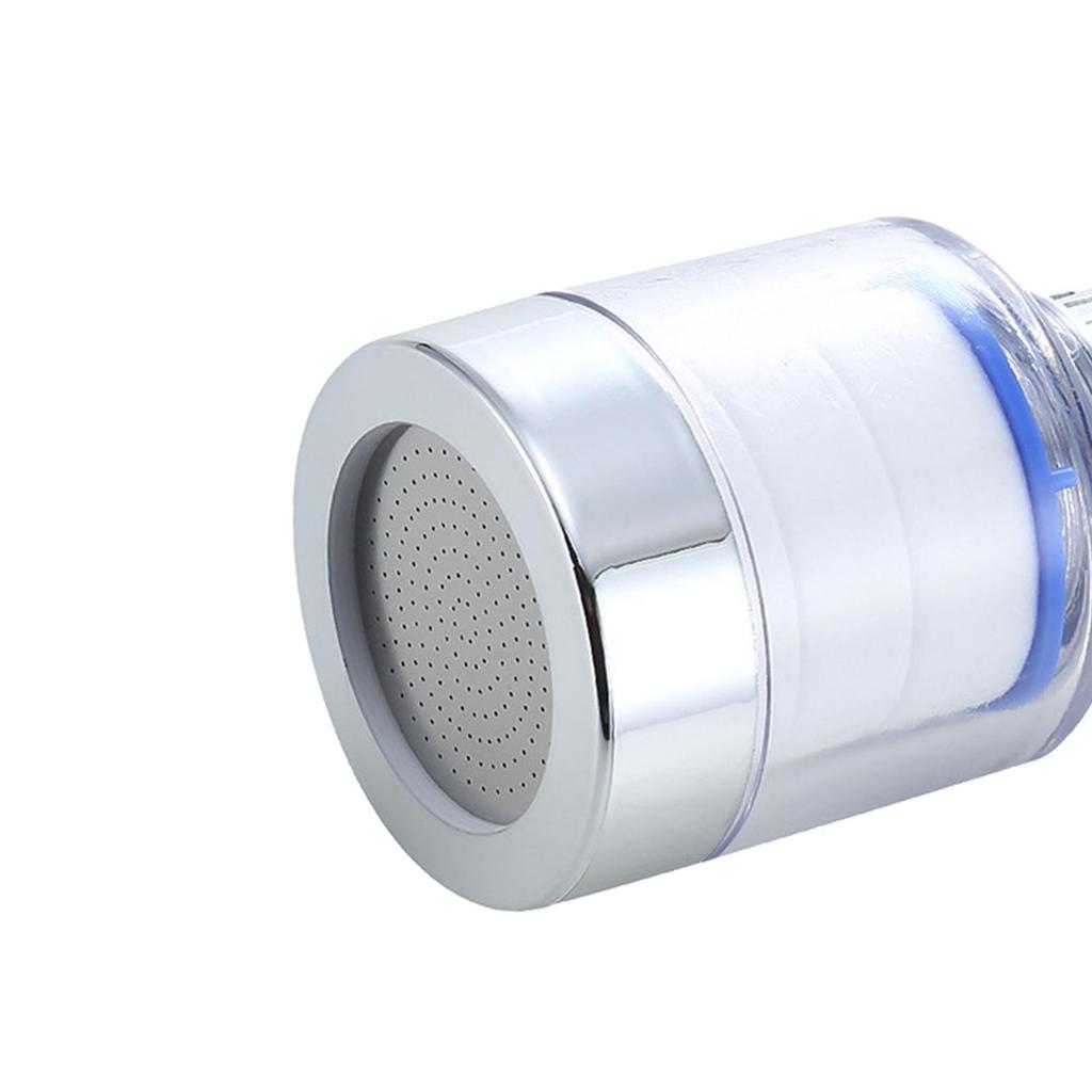 360 Rotation Tap Faucet Water Filter Reduces PP Cotton Calcium Sulfite