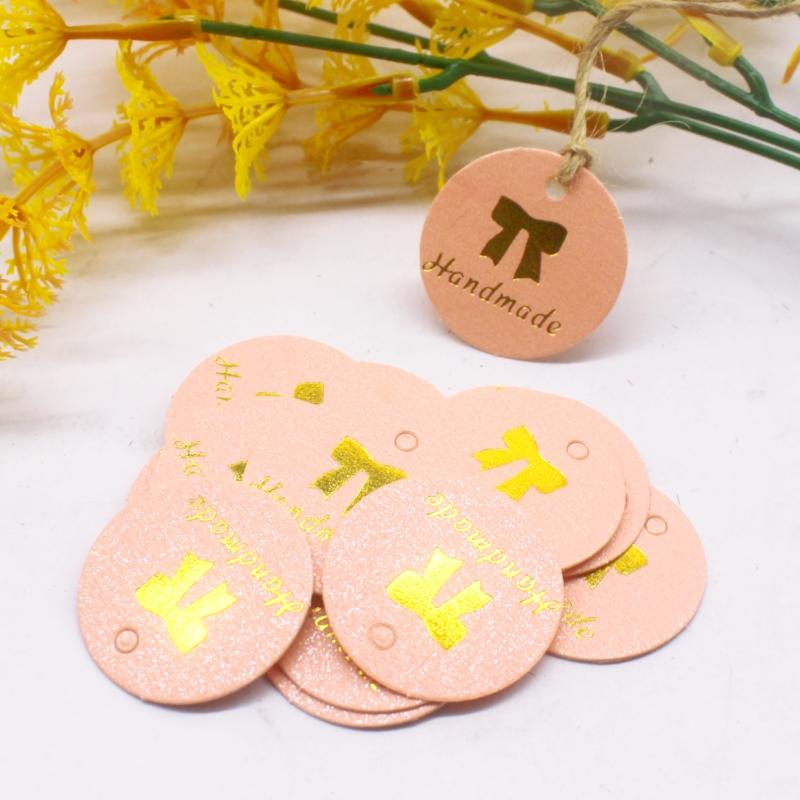 3cm okrągła 100TAG + 20M STIRNG RĘCZNIE ROBIONA etykieta prezentowa Etykieta prezentowa WESOŁYCH ŚWIĄT