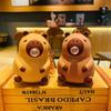 Poupée Capybara Pendentif à Pincer Jouets Écraser Cracher Bulle Jouet de Décompression Pendentif Décoration Cartable Enfant Cadeau de fête