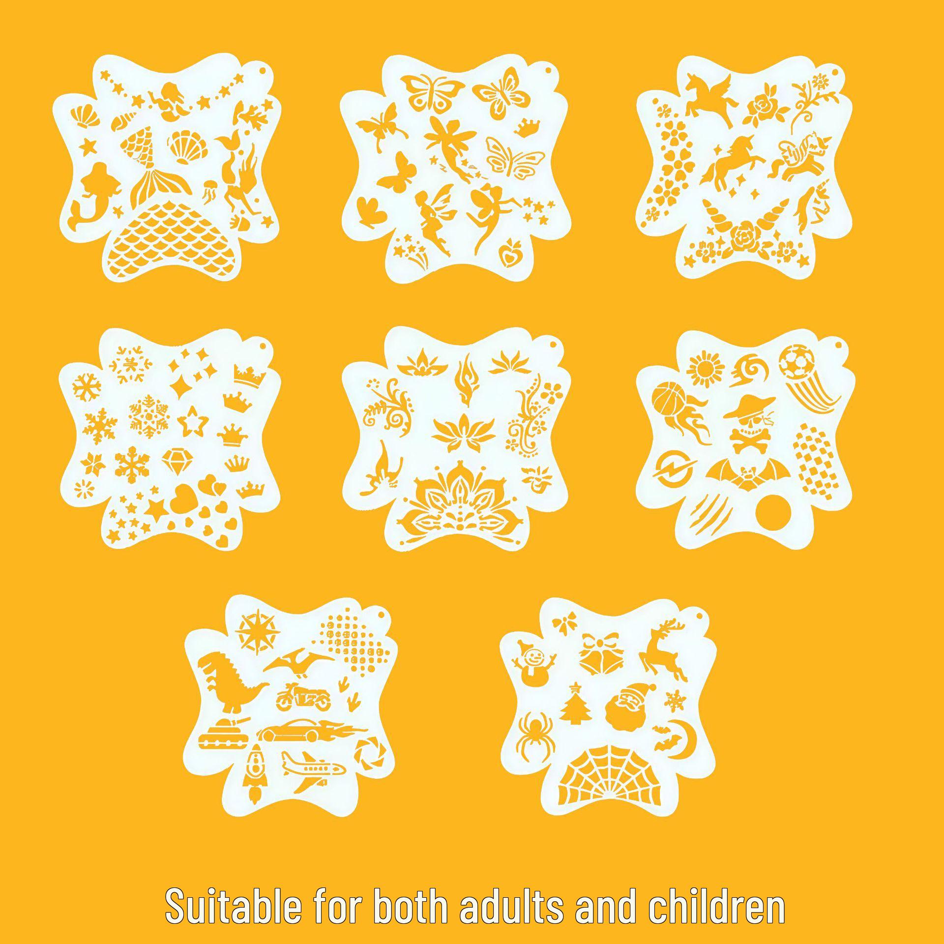 Флуоресцентный набор красок для лица и тела из 44 цветов для Хэллоуина и сценического макияжа