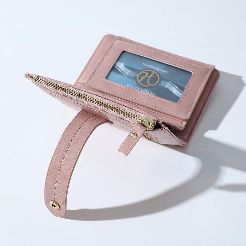 Damen-Geldbörse, kurz, für Münzen, modische Geldbörsen für Damen, Kartenhalter, kleine Damen-Geldbörse, weibliche Haspe, Mini-Clutch für Mädchen