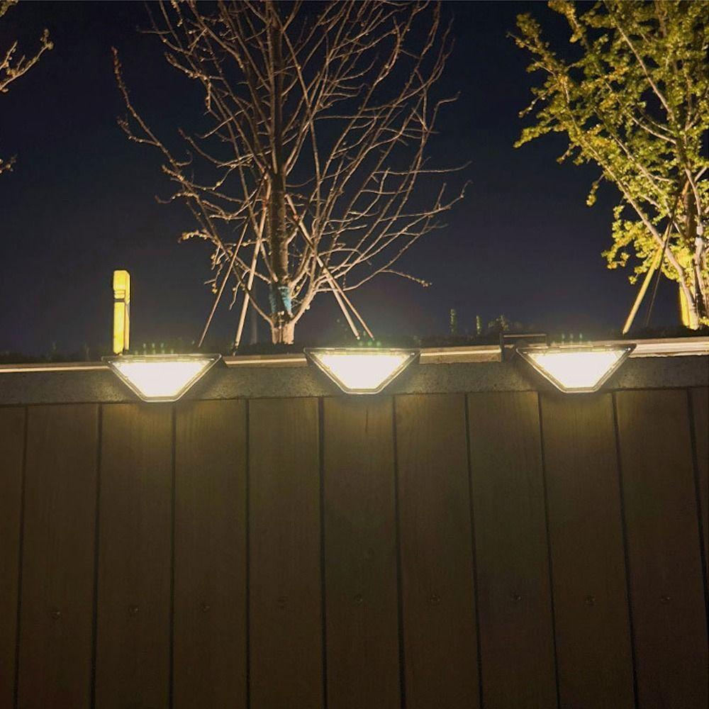 LED Stair Light Triangle Outdoor Floor Light High Quality Solar Step Lamp  Garden Path