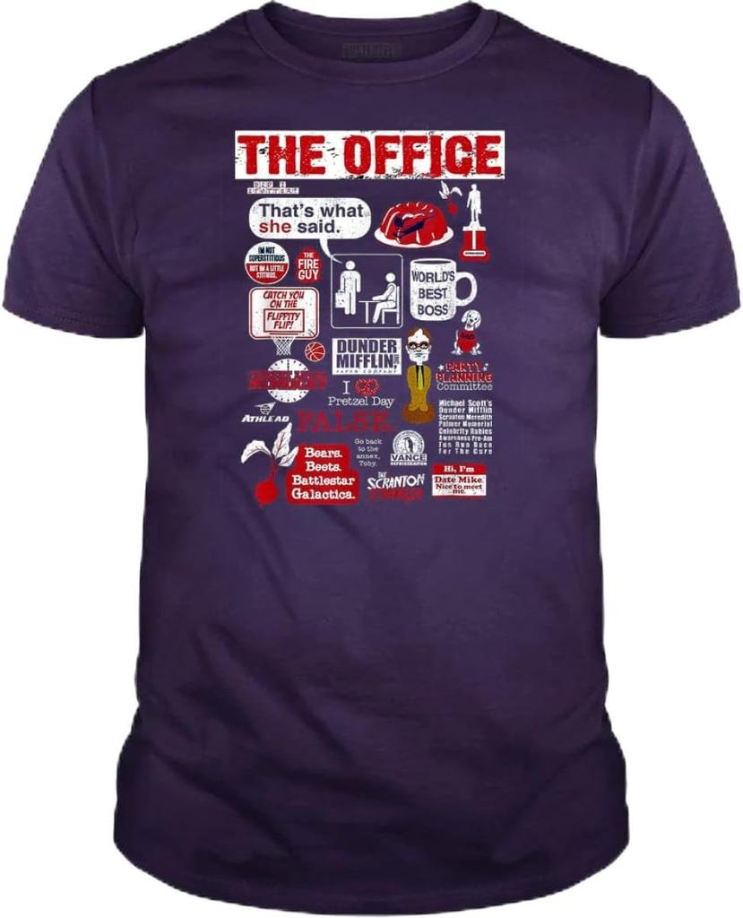 Office Humor T Shirt - That's What She Cotton Shirt for Mens & Womens - Short Sleeve Crew Neck Soft Fitted Tees