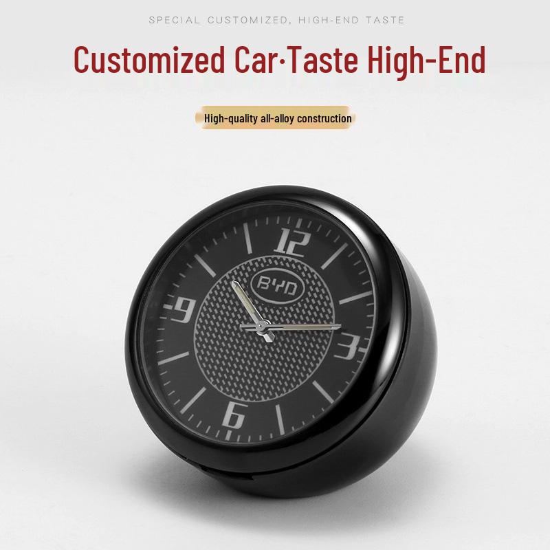 Luminous Digital Car Clock Quartz Watch Ornament