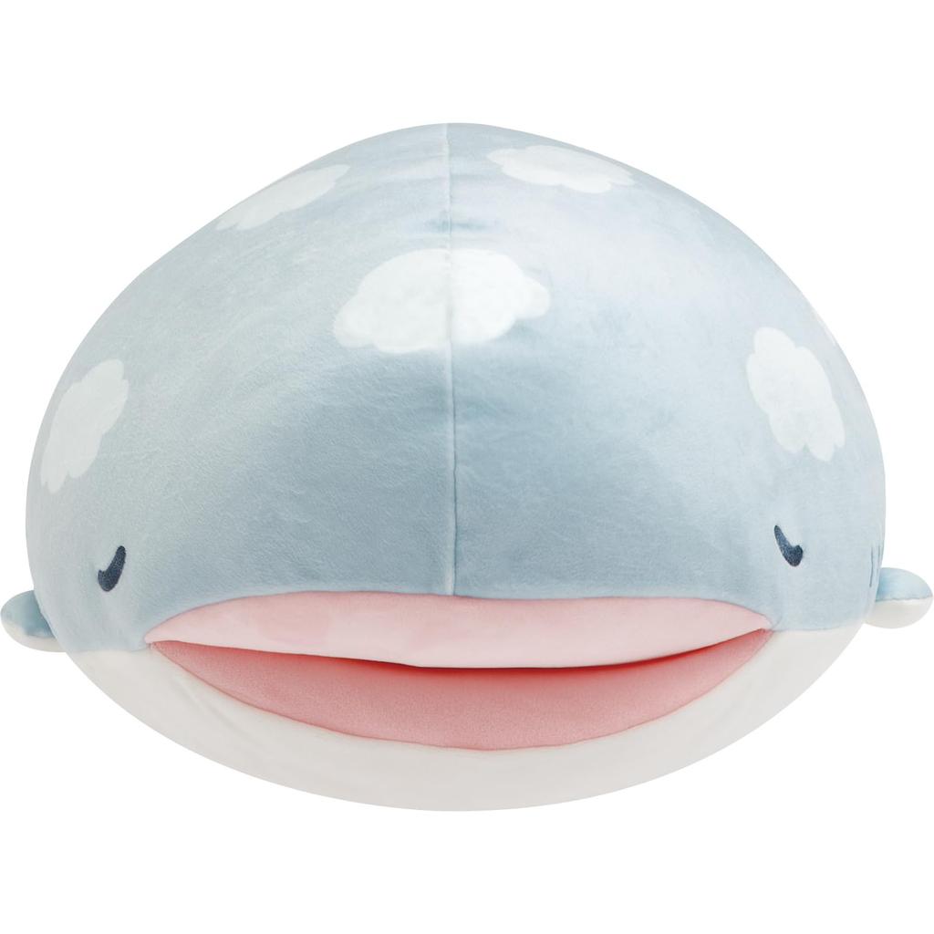 San-X Jinbei-san "Jinbei-san und der Kugelfisch" Super Mochimochi Schlaf-Umarmungsplüschtier, Jinbei-san MV11501, H210 x B300 x T510mm