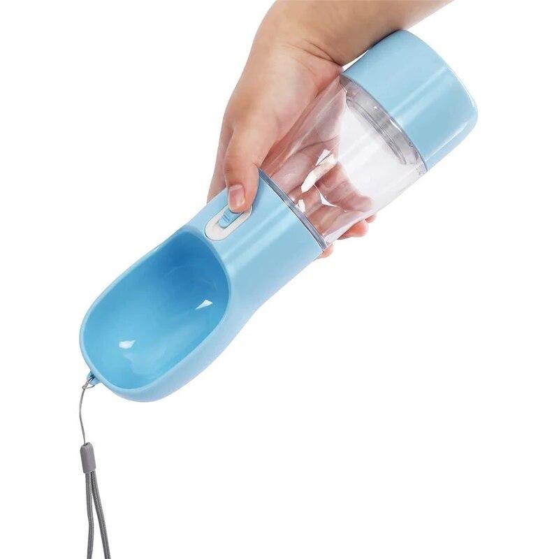 Tragbare Hundewasserflasche Hund Katze Gesundheit Futterwasser Spender Reise Outdoor Futter Napf Wasserspender für Dropshipping