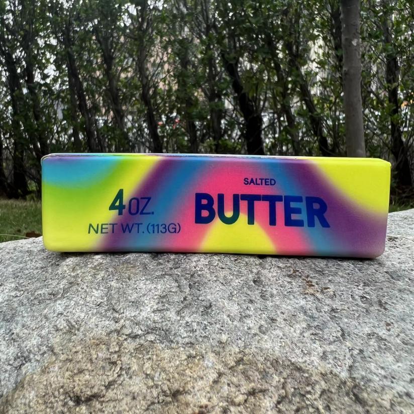 Lebendige Farben Langsame Rückfederung Butterstange Quetschspielzeug Realistische Simulation Dekompression Fidget Stressabbau Spielzeug für Kinder Erwachsene