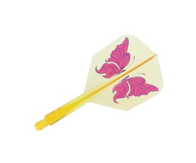 Condor Flight Axe Lucy Chan Model Swallowtail Butterfly Small Short Clear Yellow