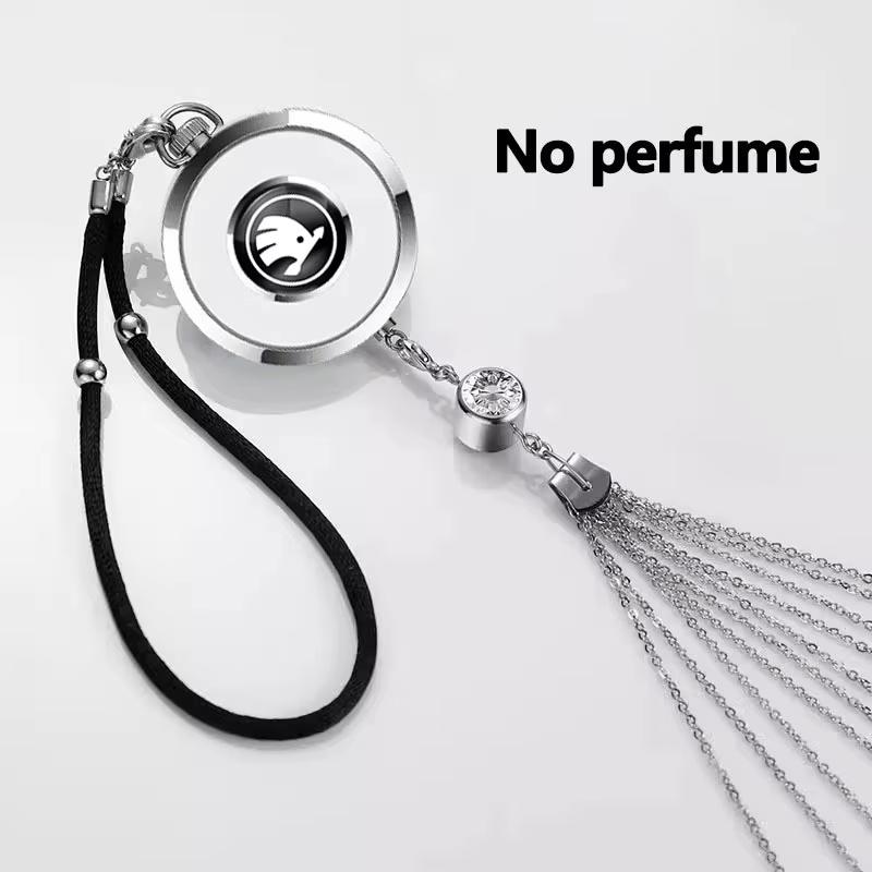 For Skoda Octavia Kodiaq Fabia Superb Karoq Yeti Rapid Mk3 A4 Car Pendant Perfume Bottle air freshener Interior Accessories lcvr69