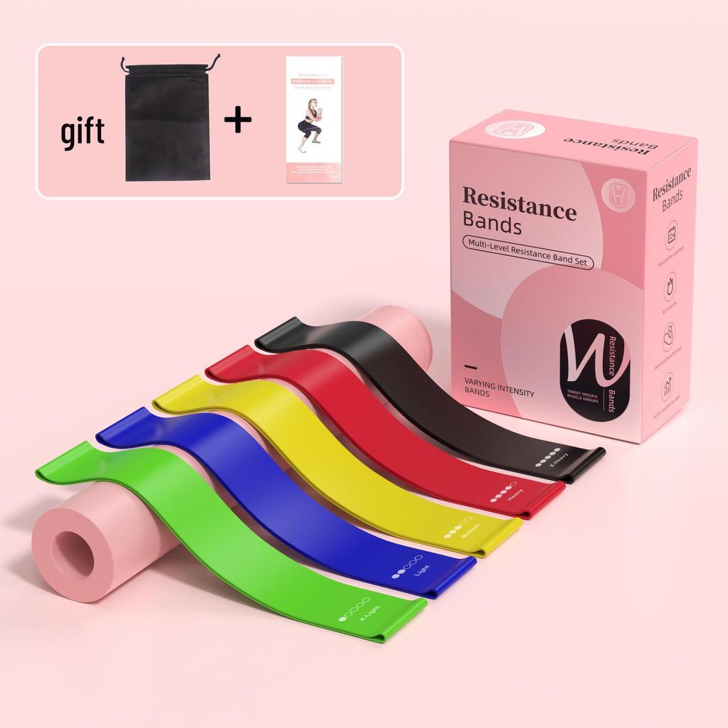 Yoga & Fitness Widerstandsband - Hüfte, Bein, Kniebeuge, Tanz Dehnkreis