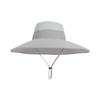 Summer widened brim sun hat men's outdoor mountaineering fishing sun protection hat quick drying waterproof breathable bucket hat