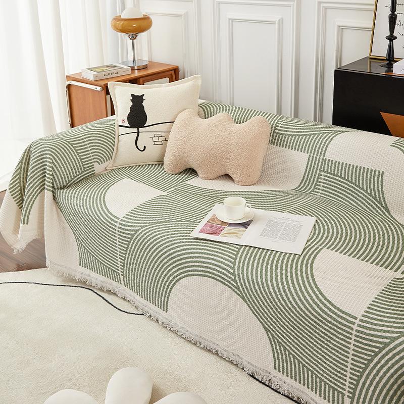 Sofa Cover Towel Ins Style Nordic Sofa Blanket Cover Towel All-Inclusive Universal Sofa Cover Four Seasons Universal Pad