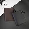 Cash Compartment Wallet Men Short Card Slim Tri-fold Large Capacity Holder Multi-card Slot with ID Window Zipper Coin Pocket Gift for Father Husband