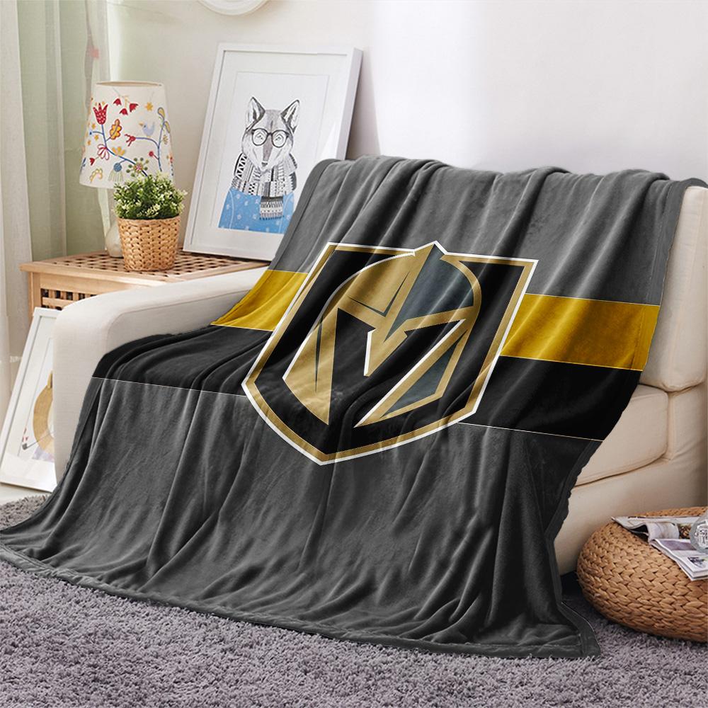 Vegas Golden Knights2 Flannel Blanket, High quality Comfortable for All Seasons, Home Decor, Warmth and Comfort