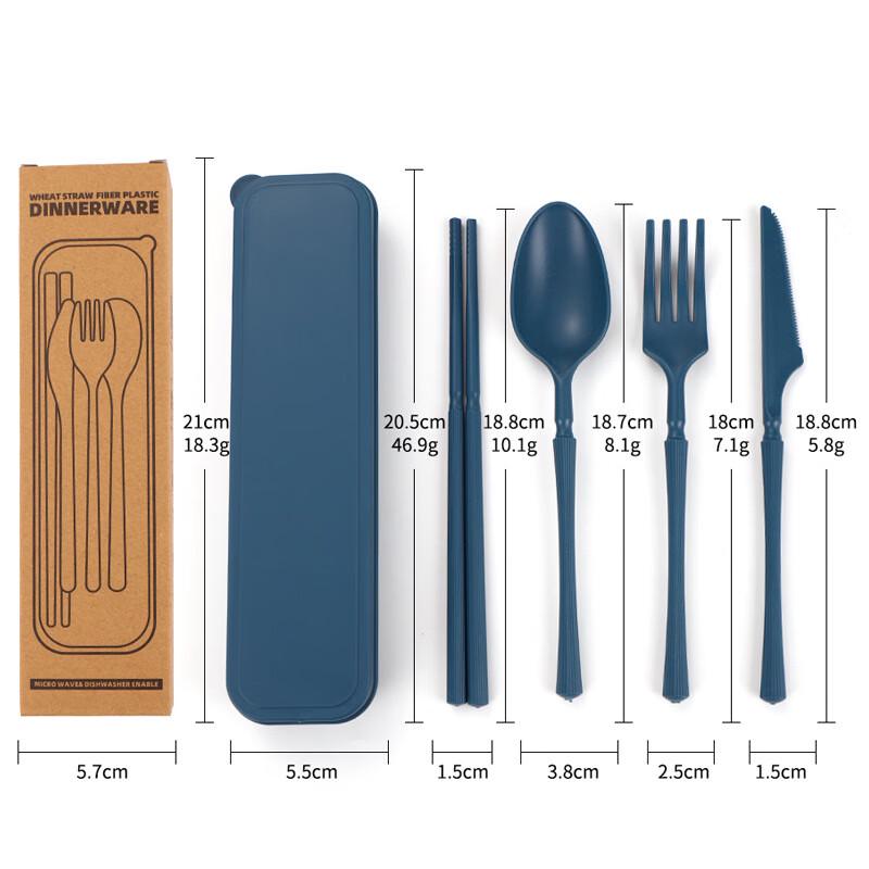 Portable Kids Tableware Set