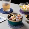 3pcs/Set Silicone Tableware Mat Vintage Hollow Carving Silicone Pad Heat-insulated Bowl Cup Pot Placemat Home Table Decor