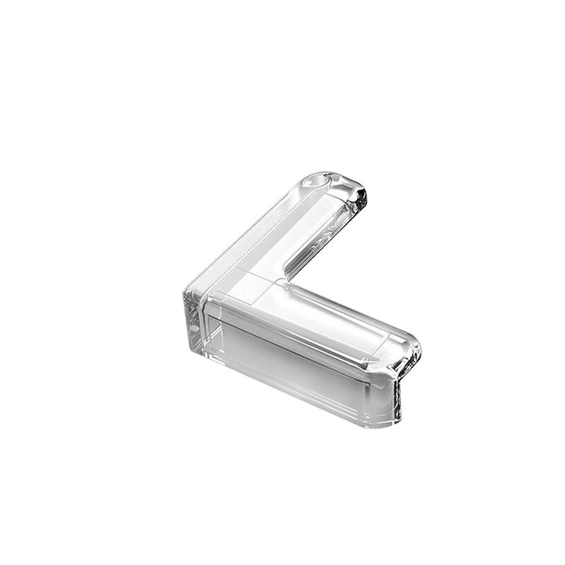 Transparent Water Drop PVC Corner Guards for Baby Safety - Anti-Collision Pads for Tables, Chairs & Walls