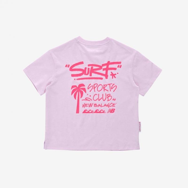 New Balance Kids Surf Pcm Cool Short Sleeve Tee B1 Nk9ef2401u 10 19 88