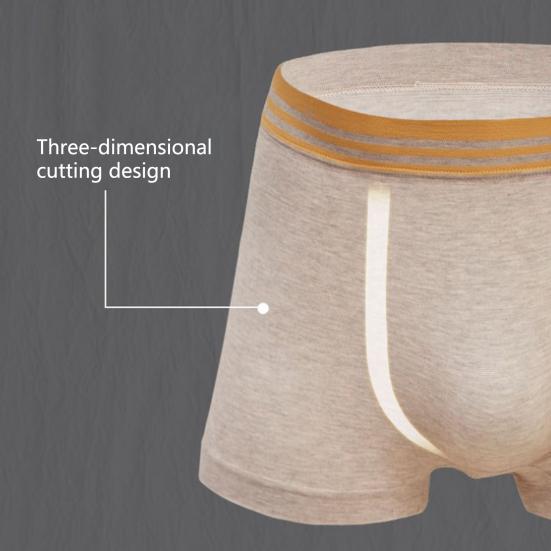 Chic Men Boxers Soft Fabric No Constraint Panties