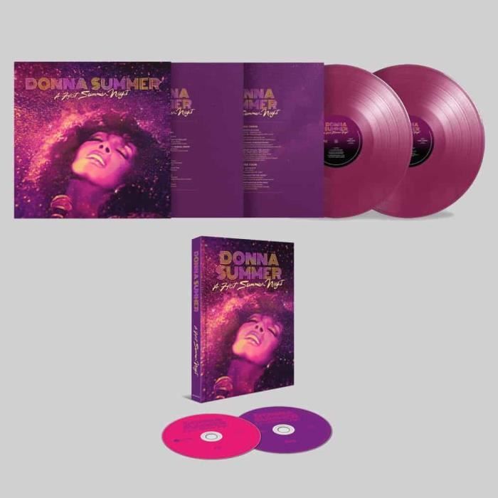 Donna Summer LP - A Hot Summer Night (Purple Vinyl)