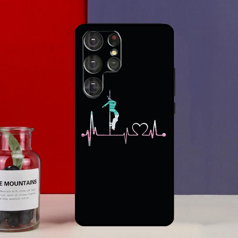 Pole Dance Dancing Fitness Funda Case For Samsung Galaxy S25 Ultra S9 S10 S20 S21 S22 Plus S23 Ultra S24 FE Phone Cover