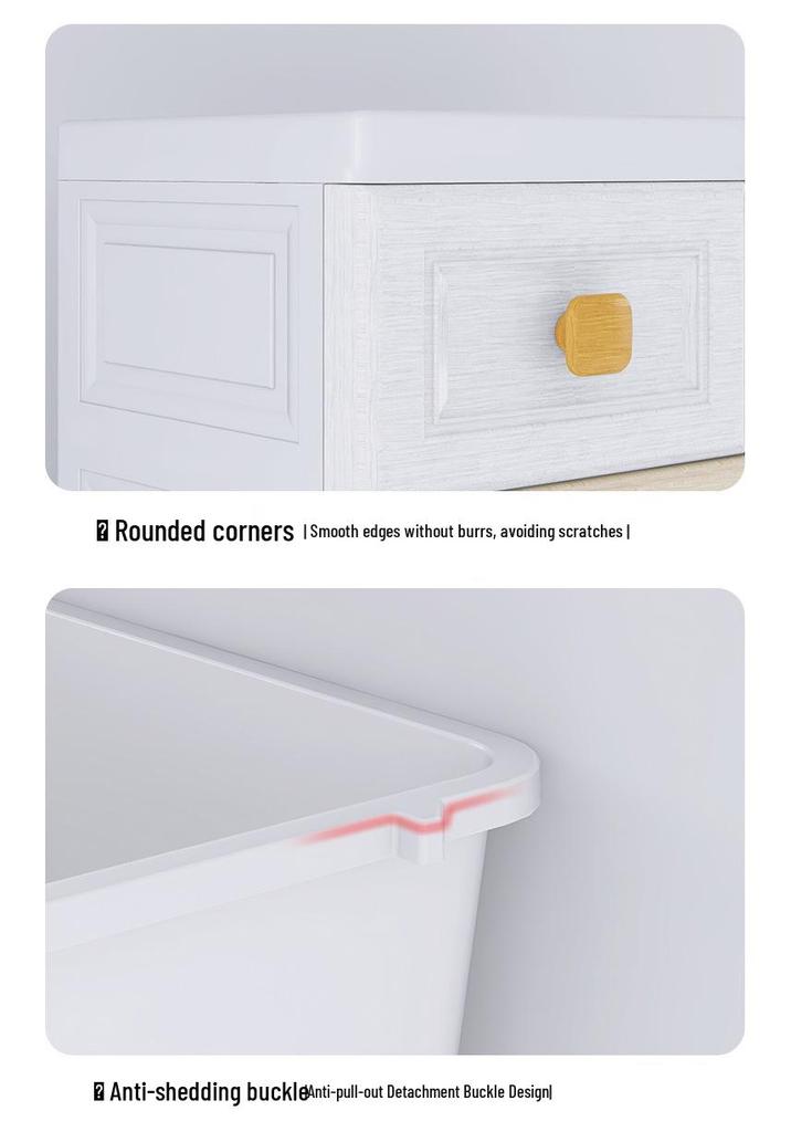 Multi-Layer Drawer Storage Cabinet for Clothes and Toys