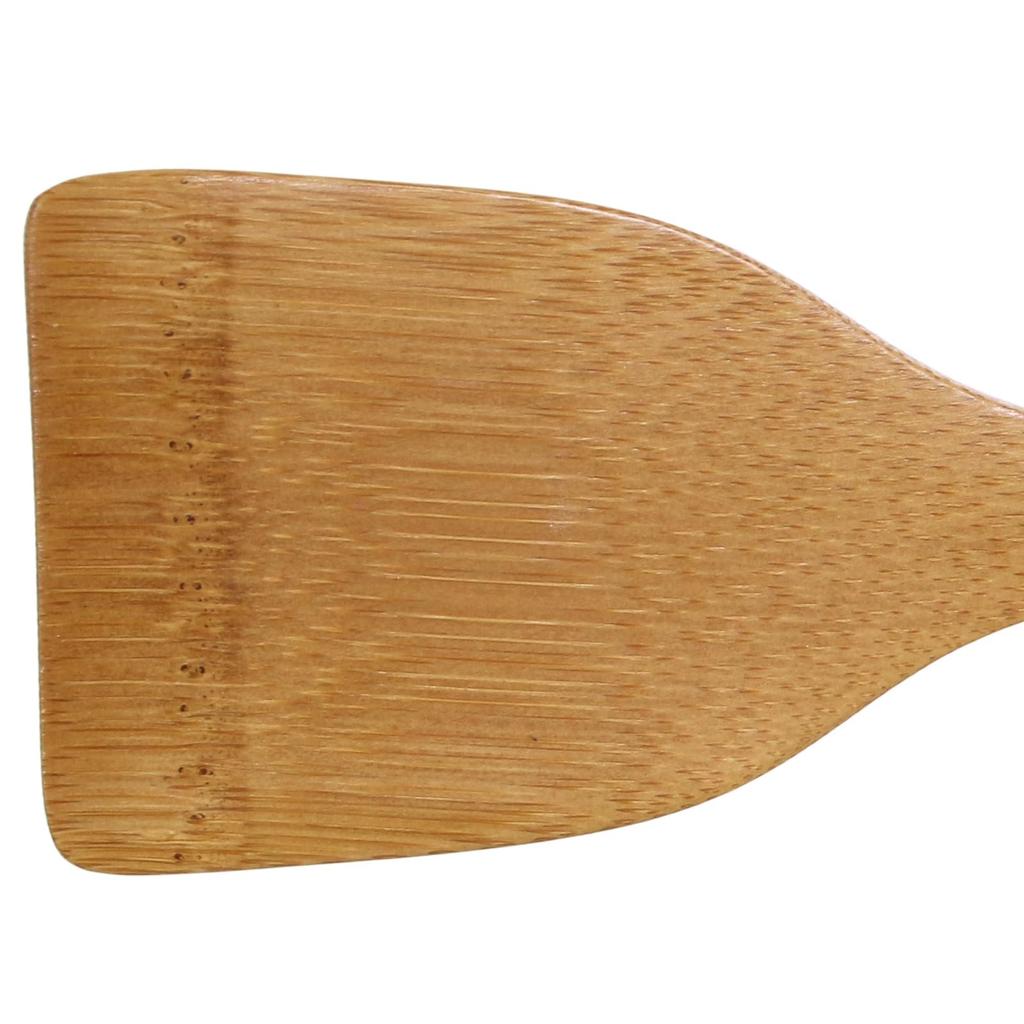 Morikuru Frying Pan SG Wonder Zone Length (Morikura) Japanese-Made Turner, Bamboo, Wooden, MY04-08, 29.5cm