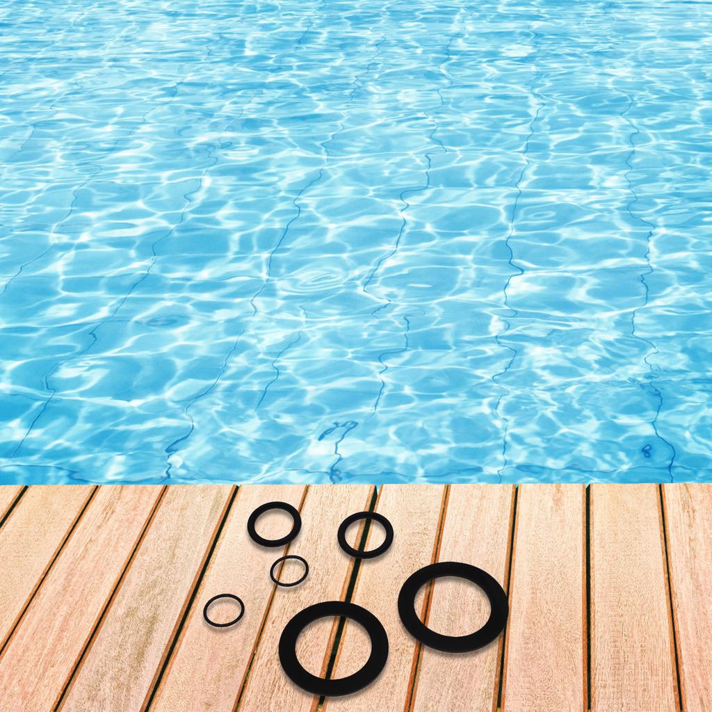 Sealing Kit Pool Sealing Rings Pool Equipment Maintenance Kit Washer Hose Connection Seal Prevent Wear And Tear