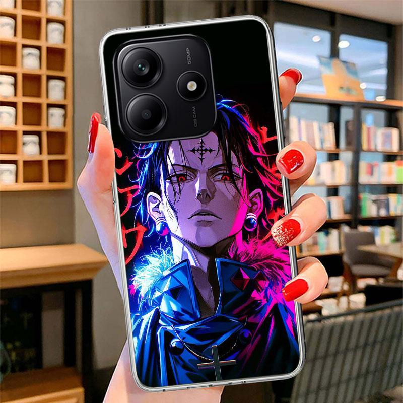 Huner X-Hunters Chrollo Shizuku Phone Case For Xiaomi Redmi Note 15 14 13 12 11 10 Pro Plus 14S 12S 11S 11T 11E 10S Soft Fundas