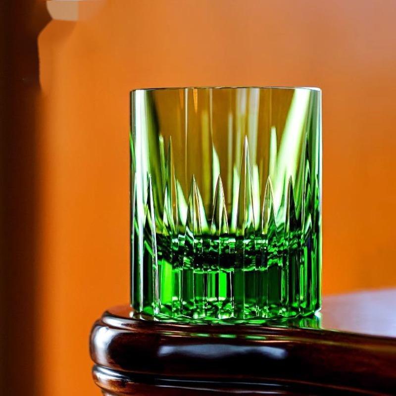 K9 Crystal Glass EDO Kiriko Cup Japanese Style Handmade Engraved Glassware Wedding Gift Glacier Luxury Whiskey Tumbler Beer Mug