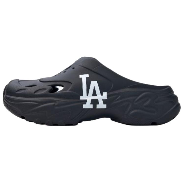 

New MLB Big Ball Chunky Abrasion Resistant Slip Resistant Closed Toe Slippers Unisex Black 3ASQR0153-07BKS 41