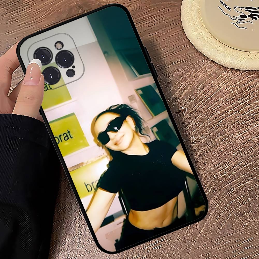 

British Pop C-CharliS-XCX Singer For Iphone 17 16 15 14 11 12 13 Pro Max Plus Case Cute Art Phone Cover iPhone 17pro max